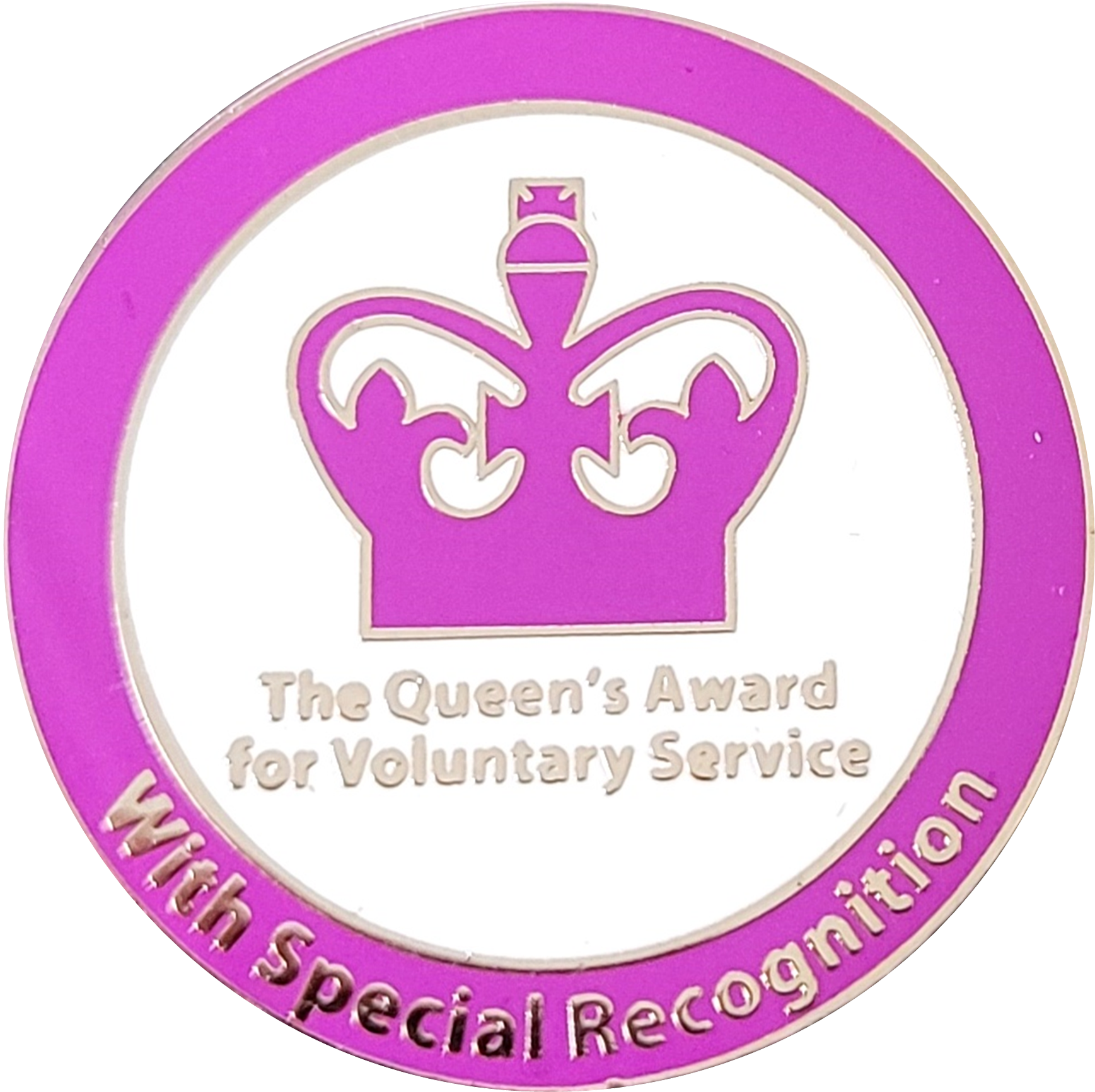 Queen's Award for voluntary services.