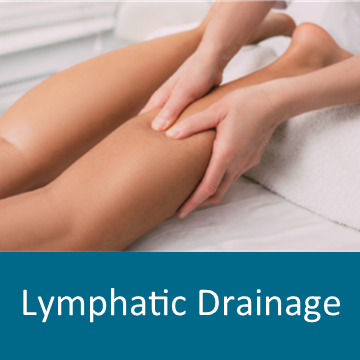 Lymphatic drainage treatments.
