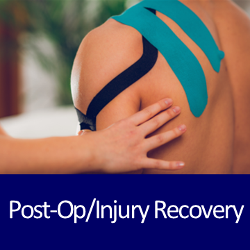 Post operative or recovery treatments.